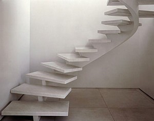 Curvy-Modern-Marble-Stairs