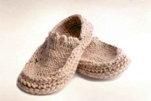 Knit-Crochet-Slippers