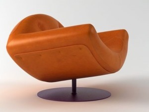 The Gaivota is a Contemporary Armchair Design