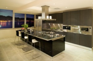 modern kitchen condo apartment