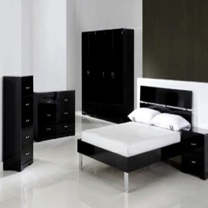 black-and-white-bed-Modern-Bedroom-Design