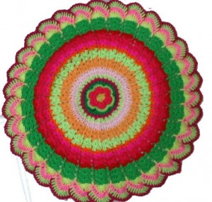 100_Hand_Crochet_Decoration_Mat_Wedding_Favor