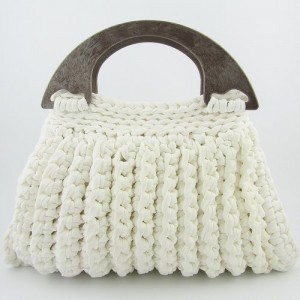 9541_Milano Crochet Bag White