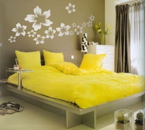 Cute-Abstract-Flowers-Wall-Murals-Stickers-for-Modern-Bedroom-Wall-Paint-Designs-Decorating-Ideas