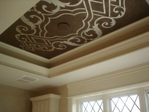 house-ceiling-design-european-and-american-style-with-artwork