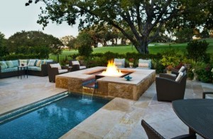 Custom-Designed-Glass-Fire-And-Water-Feature-For-The-Pool