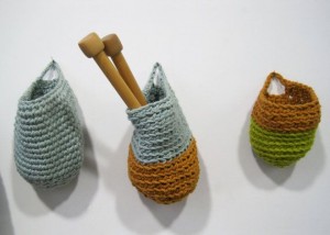 crochet hanging bag