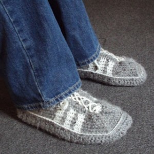crochet men slippers