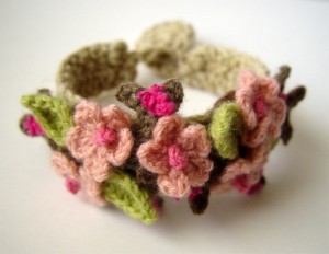 stylish crochet bracelets