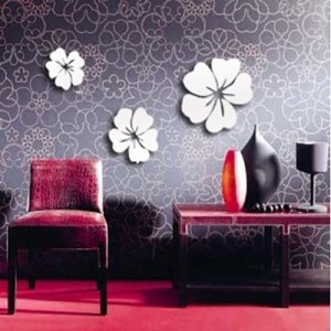 3d-free-shipping-Diy-home-decoration-mirror-wall-stick-flower-mirror-stick-sofa-bedroom-wall-stickers