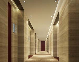 Chinese-modern-design-hotel-corridor