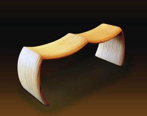 long-bench-of-Modern-Wooden-Bench-with-Curve-Seating