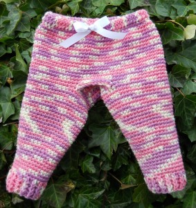 crochet baby pants