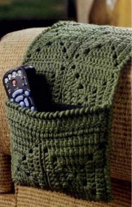crochet remote holder pattern