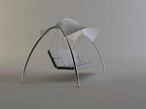 swing-chair-chaise lounge