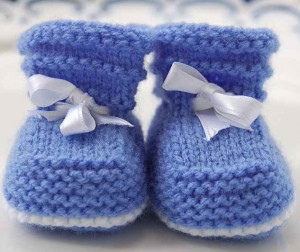 Baby-Booties-Knitted-Pattern