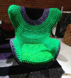 chair cover knitting