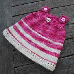 knit baby dress
