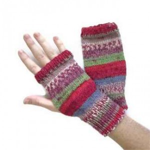 knitted_hand_warmers_pink_stripe_fingerless_gloves_wool_blend_women__06a777f2