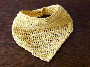 crochet baby bibs