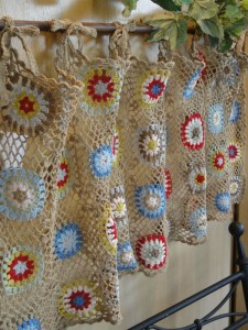 crochet curtain
