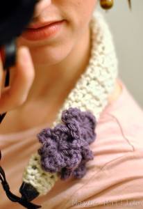 crochet camera straps