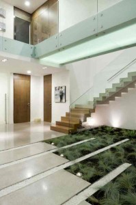 indoor-garden-and-glass-staircase-in-contemporary-indoor-garden-design-920x1382