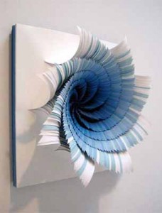 blue-paper-flowers-craft-ideas-contemporary-wall-art
