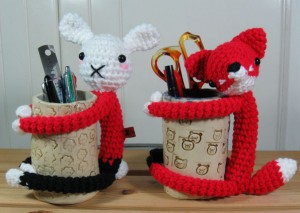 ceramic penholder+crochet pal 1&2