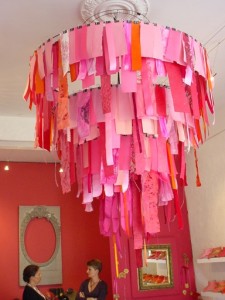 paper chandelier