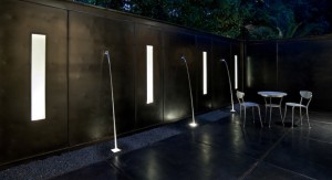 Terrific-Modern-Outdoor-Water-Features-Ideas-in-Patio-Contemporary-design-ideas-with-fountain-french-drain-garden-fence-garden-lighting