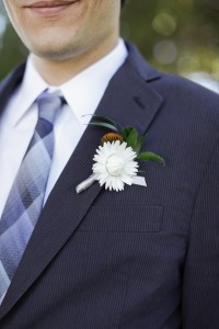 groom boutonniere by clementine