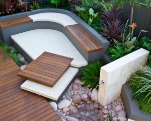 amazing-contemporary-corner-patio-ideas-with-batu-material-also-wood-decks-for-backyard-garden-design-in-modern-home-architecture