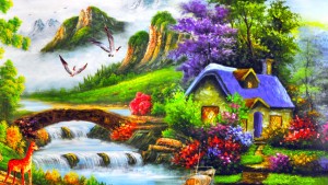 beautiful_painting_trees_art_house_abstract_2560x1440_hd-wallpaper-1731606