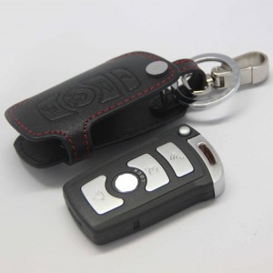 Accessories-FIT-FOR-BMW-5-7-Series-SMART-LEATHER-KEY-HOLDER-CASE-COVER-KEYCHAIN-REMOTE-FOB