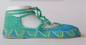 crochet-shoes