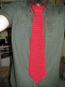 Crocheted Tie 2